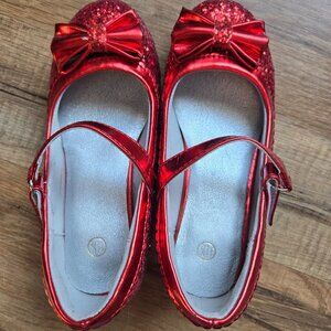 Girls Glitter Dress Shoes